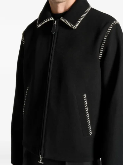 Zip-Up Shirt Jacket Alex Whipstitch