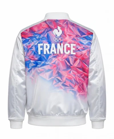 2026 Milano Cortina Olympic France White Jacket