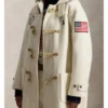 2026 Olympic Games Team USA White Toggle Coat