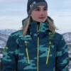 2026 Olympic Karbon Green Ski Jacket for Australia