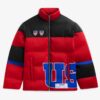 2026 Olympics Team USA Unisex Red Puffer Jacket