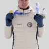 2026 Winter Olympics Norway Team White Puffer Coat