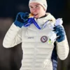 2026 Winter Olympics Norway Team White Puffer Coat