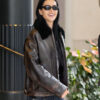 Amelia Gray Hamlin Milan FW Runway Jacket