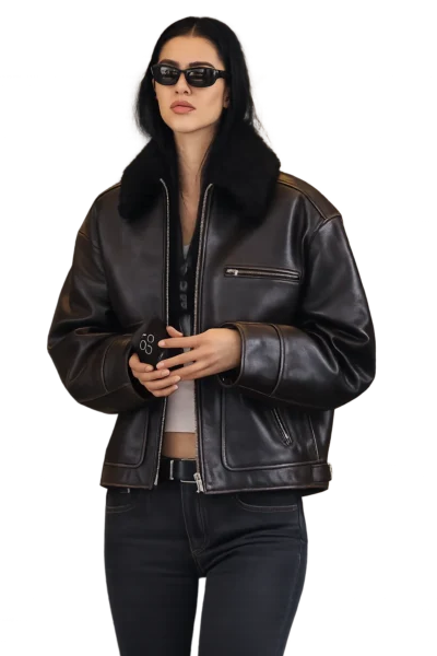 Amelia Gray Hamlin Milan FW Runway Jacket