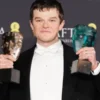 BAFTA 2026 Robert Aramayo Elegant Black Suit