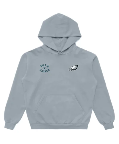 Born x Raised NFL Philadelphia Eagles Grey Hoodie