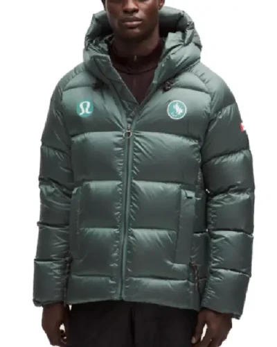 Canada Olympic Green Puffer Jacket 2026
