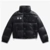Chicago Bears Black Puffer Outerwear