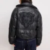 Chicago Bears Black Puffer Outerwear