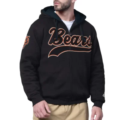 Chicago Bears Double Hoodie Big Shot Full-Zip