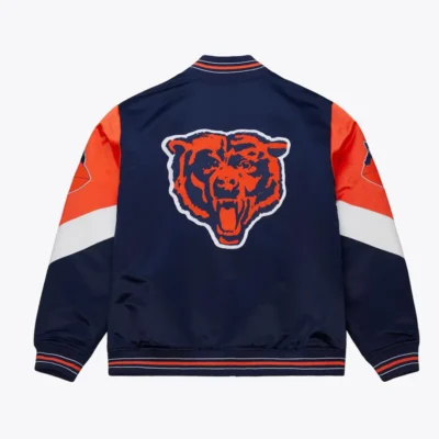 Chicago Bears Retro Heavyweight Satin Jacket