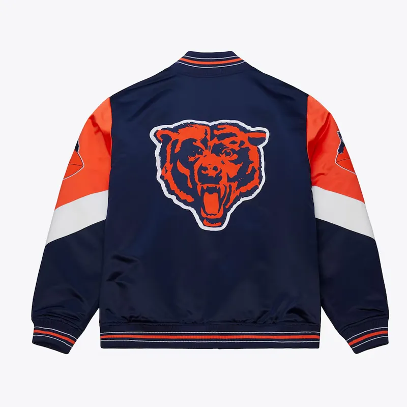 Chicago Bears Retro Heavyweight Satin Jacket