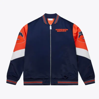 Chicago Bears Retro Heavyweight Satin Jacket