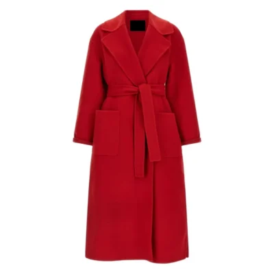 Cortina Lapel Wrap Coat