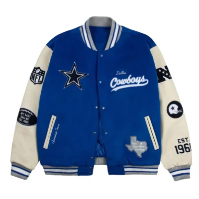 Dallas Cowboys America’s Team Varsity Letterman Jacket