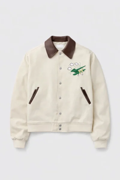 Dina Ayada 2026 PFW Leather Jacket