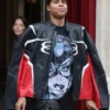 EJ Johnson 2026 PFW Black Moto Leather Jacket