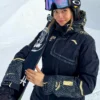 Eileen Gu Ski Black Jacket