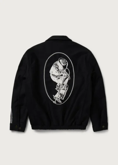 Embroidered Black Cropped Western Bolero Jacket