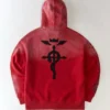 Fullmetal Alchemist Ed Graphic Zip-Up Hoodie