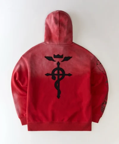 Fullmetal Alchemist Ed Graphic Zip-Up Hoodie