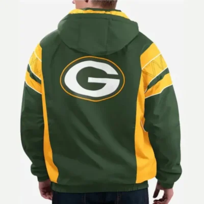 Green Bay Packers Half-Zip Pullover Jacket