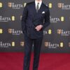 Harry Lawtey BAFTA 2026 Awards Navy Suit