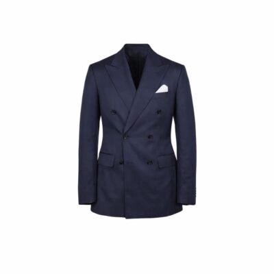 Harry Lawtey BAFTA 2026 Awards Navy Suit