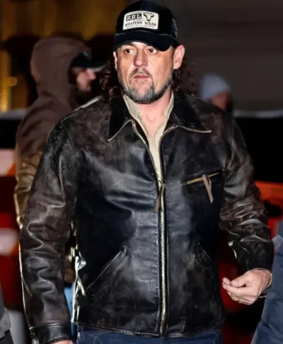 Jeremy Dufrene 2026 FW Brown Leather Jacket