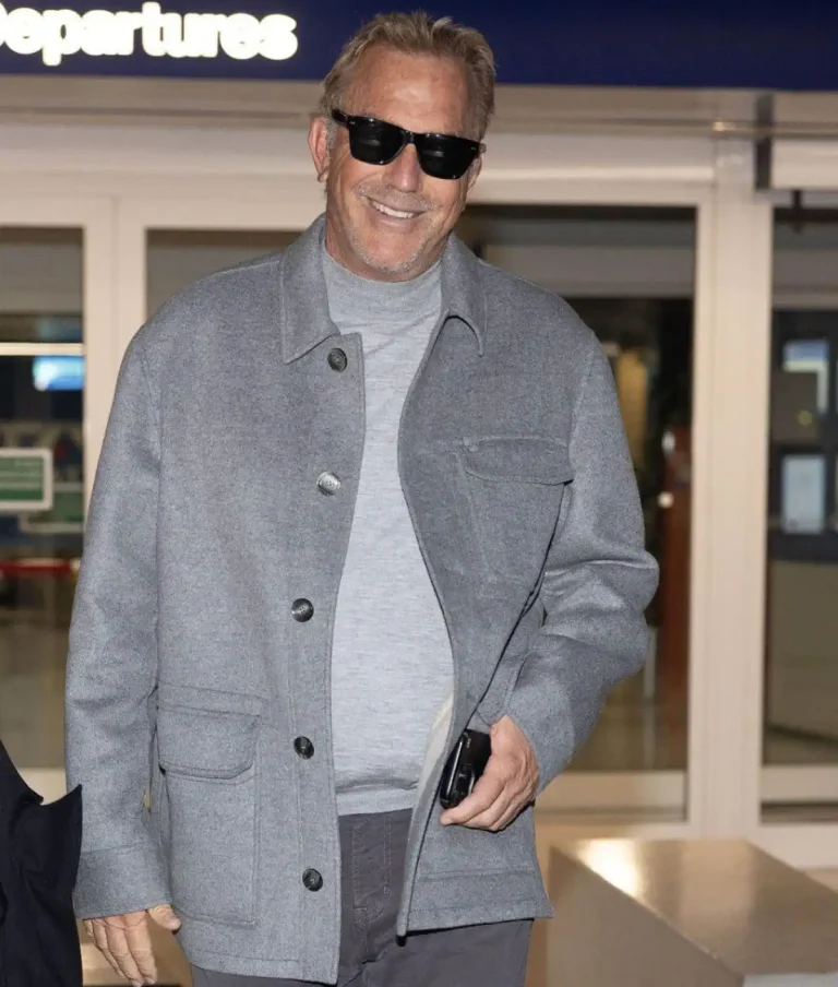 Kevin Costner 2026 Milan Fashion Week Runway Jacket