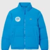 Lacoste Cortina 2026 Winter Olympics Blue Puffer