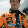 Lando Norris Bold Orange Formula 1 Jacket