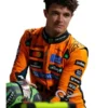 Lando Norris Bold Orange Formula 1 Jacket