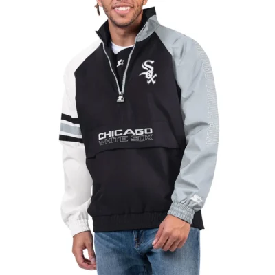 MLB Chicago White Sox Elite Half-Zip Jacket