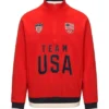 Milano Cortina 2026 Winter Olympics Team USA Red Jacket