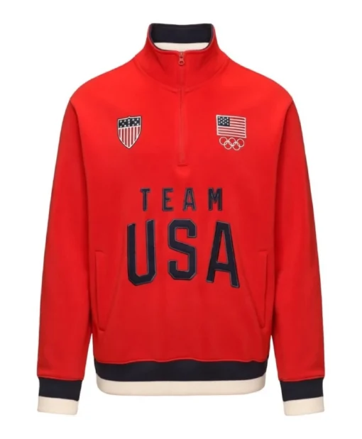 2026 Team USA Winter Olympics Milano Cortina Red Jacket