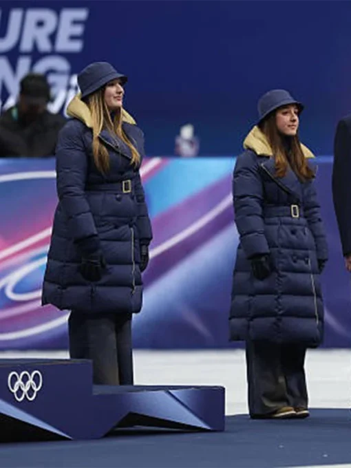 2026 Winter Olympics Victory Ceremony Milano Cortina Coat