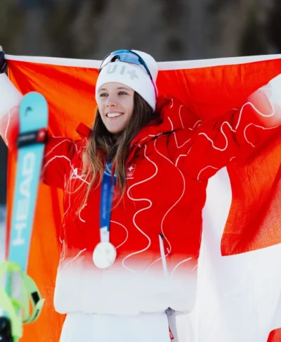 Milano Cortina Winter Olympics 2026 Camille Rast Jacket