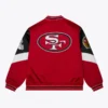 NFL San Francisco 49ers Throw It Back Satin Jacket