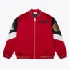 NFL San Francisco 49ers Throw It Back Satin Jacket