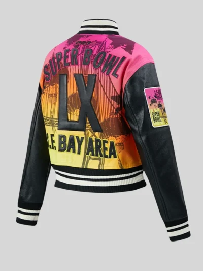 NFL Super Bowl LX Varsity Jacket for sale