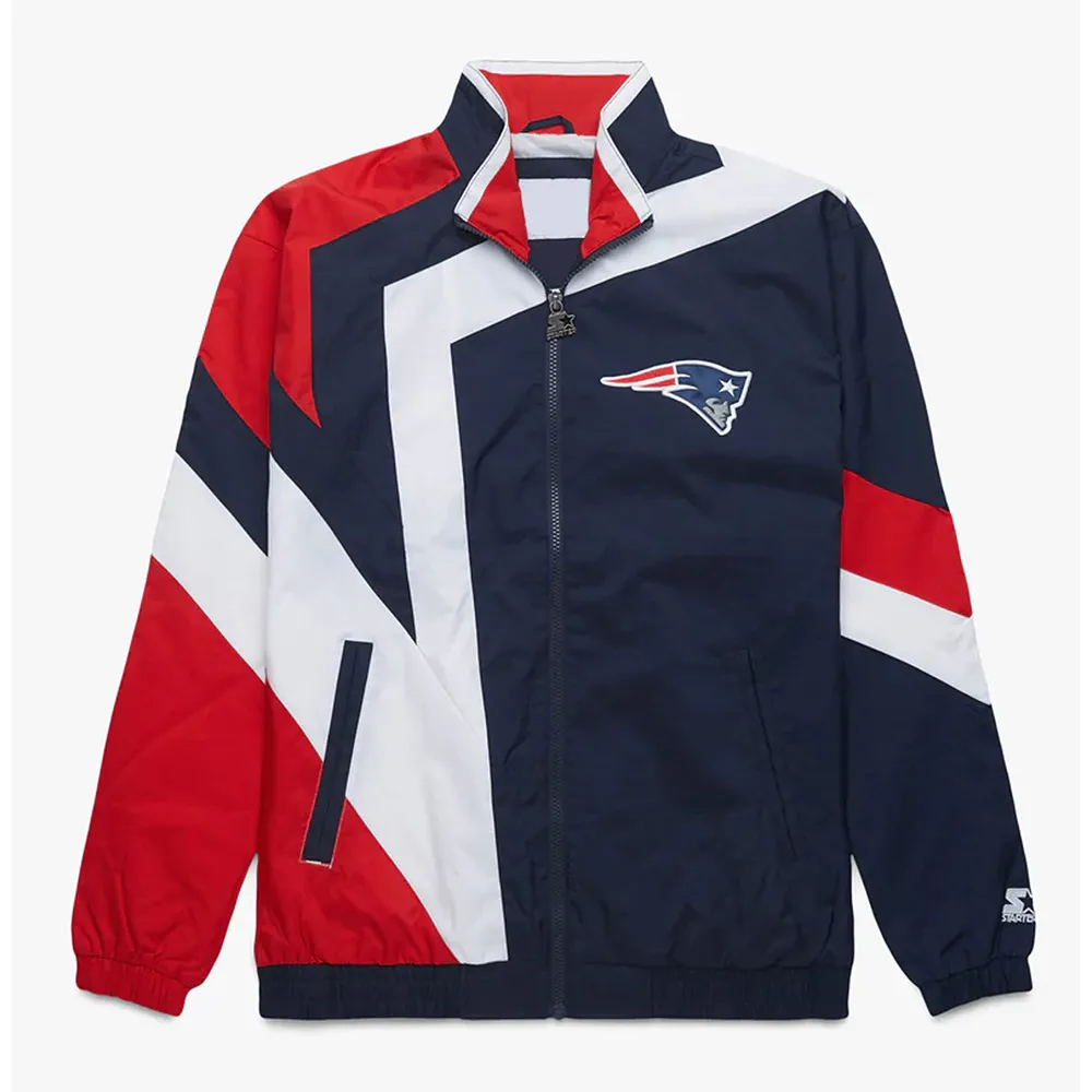 New England Patriots Lightweight Star Windbreaker Jacket
