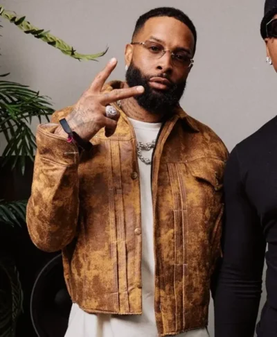 Odell Beckham Jr Super Bowl Jacket