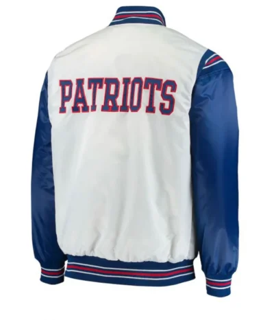 Patriots Renegade Historic Satin Bomber Jacket