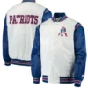 Patriots Renegade Historic Satin Bomber Jacket