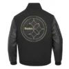 Pittsburgh Steelers Black Full-Zip Varsity Jacket