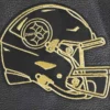 Pittsburgh Steelers Black Full-Zip Varsity Jacket