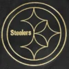 Pittsburgh Steelers Black Full-Zip Varsity Jacket