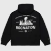 Roc Nation x Paper Planes Super Bowl LX Black Hoodie